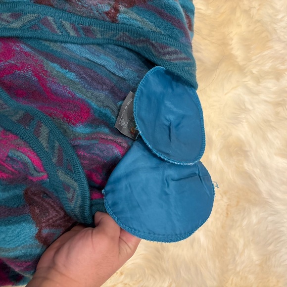 COOGI Multicolor Patterned Cardigan Sweater - Picture 7 of 13